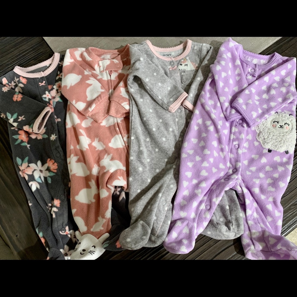 Set of four sleepers